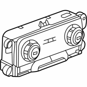 GM 84862899 Control Assembly, Htr & A/C Aux
