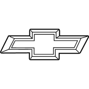 GM 19318142 Emblem Assembly,Rear Door