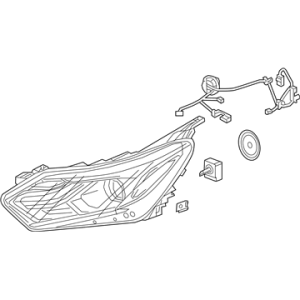 GM 84818199 Headlamp Assembly, Front