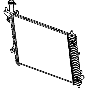 GM 23347008 Radiator Assembly