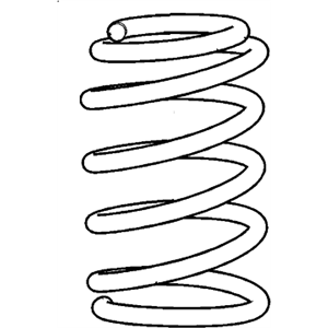 GM 95077677 Front Coil Spring
