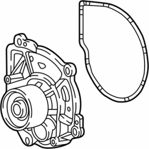 GM 12645126 Water Pump Assembly