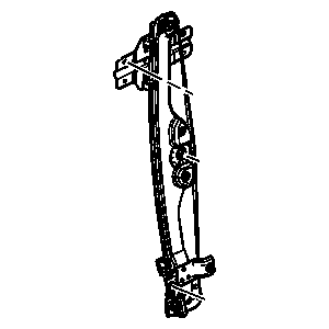 GM 20783372 Front Side Door Window Regulator Assembly