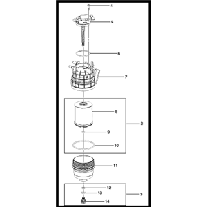 GM 22937278 Filter Assembly, Fuel/ Water Separator
