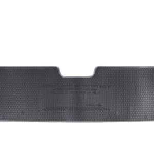 GM Second-Row One-Piece Premium Carpeted Floor Mat in Jet Black with Gray Binding 84052382