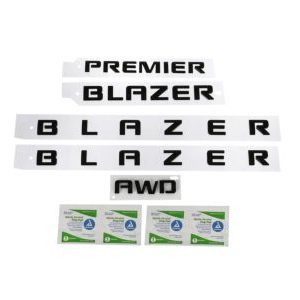 GM Blazer Emblems in Black 84188531