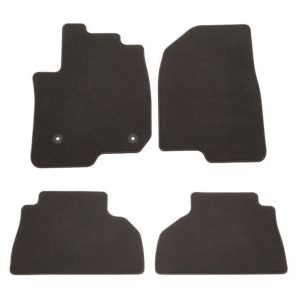 GM Double Cab First- and Second-Row Carpeted Floor Mats in Atmosphere 84519748