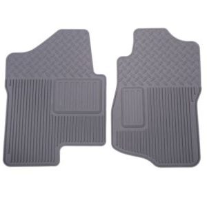 GM Regular Cab First-Row Premium All-Weather Floor Mats in Jet Black 84521605