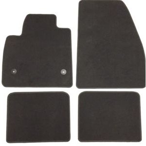 GM First- and Second-Row Carpeted Floor Mats in Jet Black 84565410