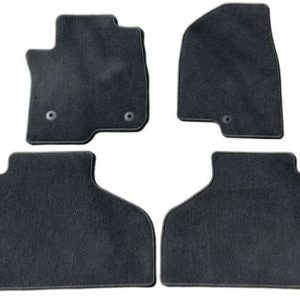 GM First-and Second-Row Carpeted Floor Mats in Jet Black with Chevrolet Script for High Country Models 84665256