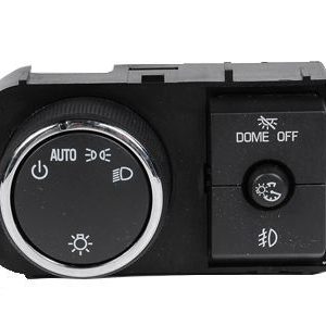 GM 25858705 Switch Assembly, Headlamp & Instrument Panel Lamp Dimmer & Dome Lamp