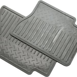GM Floor Mats - Vinyl Replacement, Rear, Note:Dark Pewter 88987087