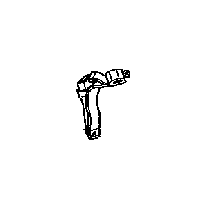 GM 12477768 Front Seat Center Belt Kit (Latch Side) *Graphite