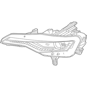GM 84756148 Headlamp Assembly, Front