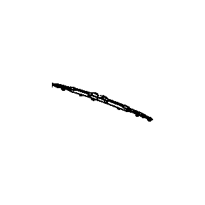 GM 22675854 Blade Assembly, Windshield Wiper (Plate Steel)