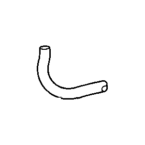 GM 15590284 Hose, P/S Fluid Reservoir