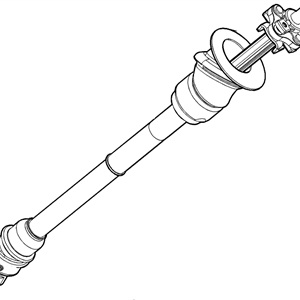 GM 23448712 Intermediate Steering Shaft Assembly