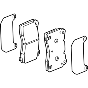 GM 84732488 Pad Kit, Front Disc Brk