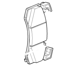 GM 84987498 Pad Kit, Front Disc Brk