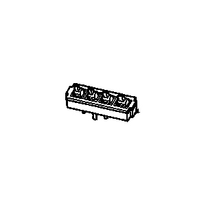 GM 20615472 Sw, Module Front Door Window