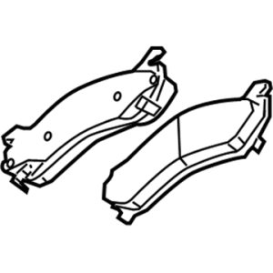 GM 19433095 PAD KIT,FRT DISC BRK