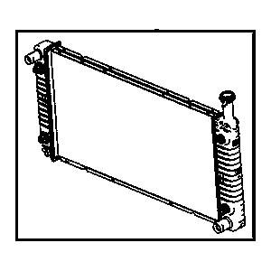 GM 84462085 Engine Radiator Assembly