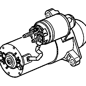 GM 19168039 Starter (Remanufacture)