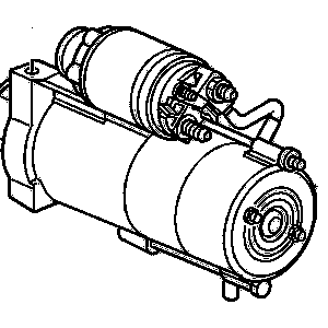 GM 12637616 STARTER ASM