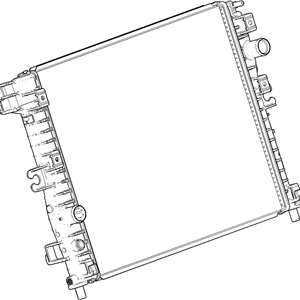 GM 23155249 Radiator Assembly