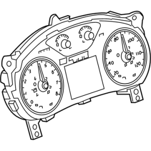 GM 85153724 Cluster Assembly, Inst