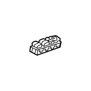GM 85651304 SWITCH ASM-FRT S/D WDO CONT *JET BLACK
