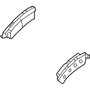 GM 87827069 PAD KIT-RR DISC BRK