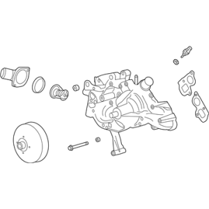 GM 12717097 PUMP ASM-WAT