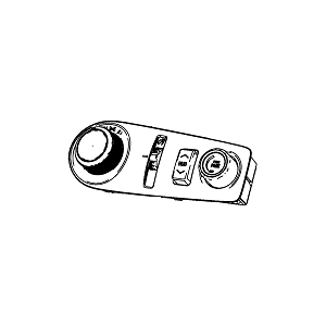 GM 92277023 Switch Assembly, Headlamp *Black