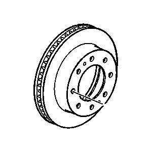GM 84587921 Rotor, Front Brk