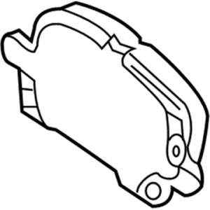 GM 85127895 Pad Kit, Front Disc Brk