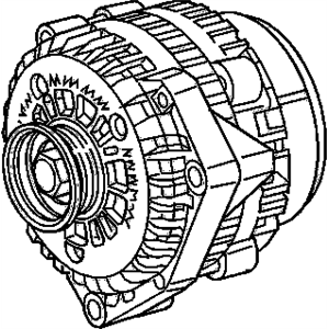 GM 23106528 GENERATOR Assembly