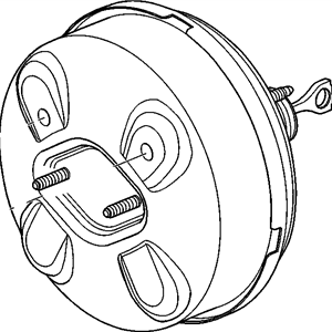 GM 15247617 Power Brake Booster ASSEMBLY