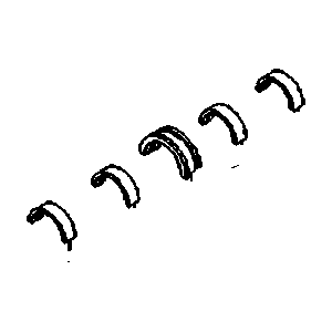 GM 93742705 Bearing Set,Crankshaft