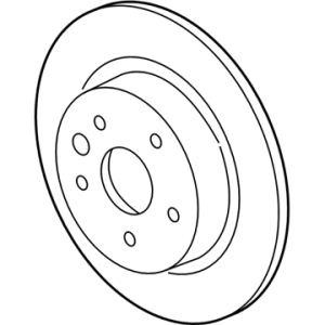 GM 13544245 Rotor, Rear Brk (Ctd)