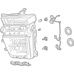 GM 87818245 HEADLAMP ASM-FRT
