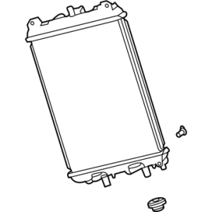 GM 85559349 RADIATOR ASM-ENG (RH PROC)