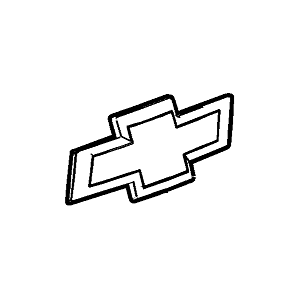 GM 95122466 Lift Gate Outside Handle Emblem Assembly