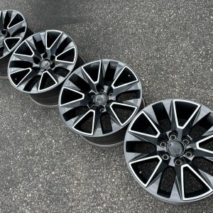 2020 GMC SIERRA SILVERADO YUKON TAHOE 6X5.5 OEM FACTORY STOCK WHEELS RIMS BLACK